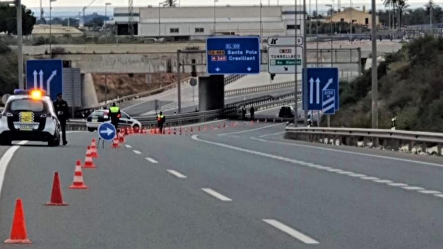 Los desplazamientos en Semana Santa se cobran más de 500 sanciones en Elche