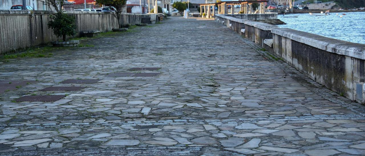 Paseo de O Cantiño en A Illa de Arousa