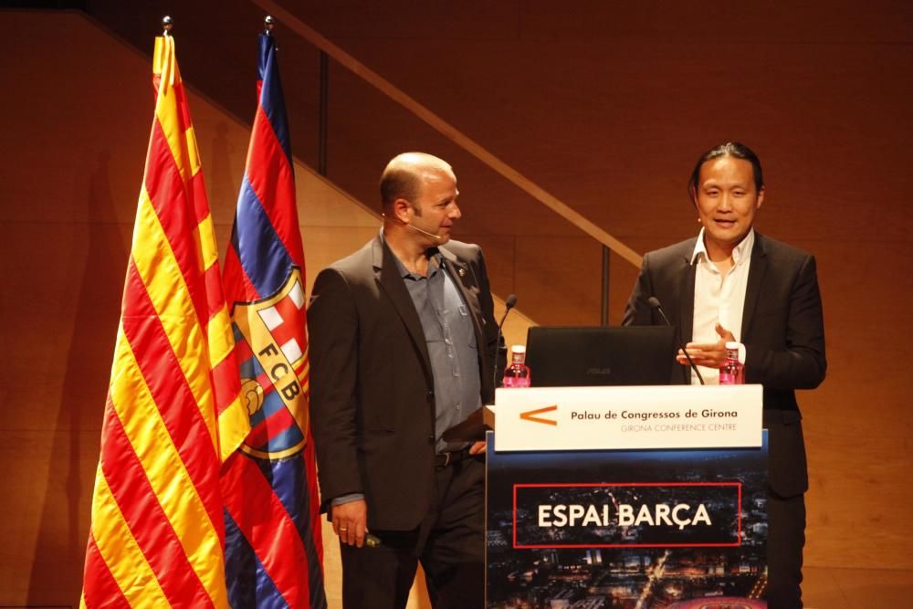 La mostra itinerant de l'Espai Barça passa per Girona