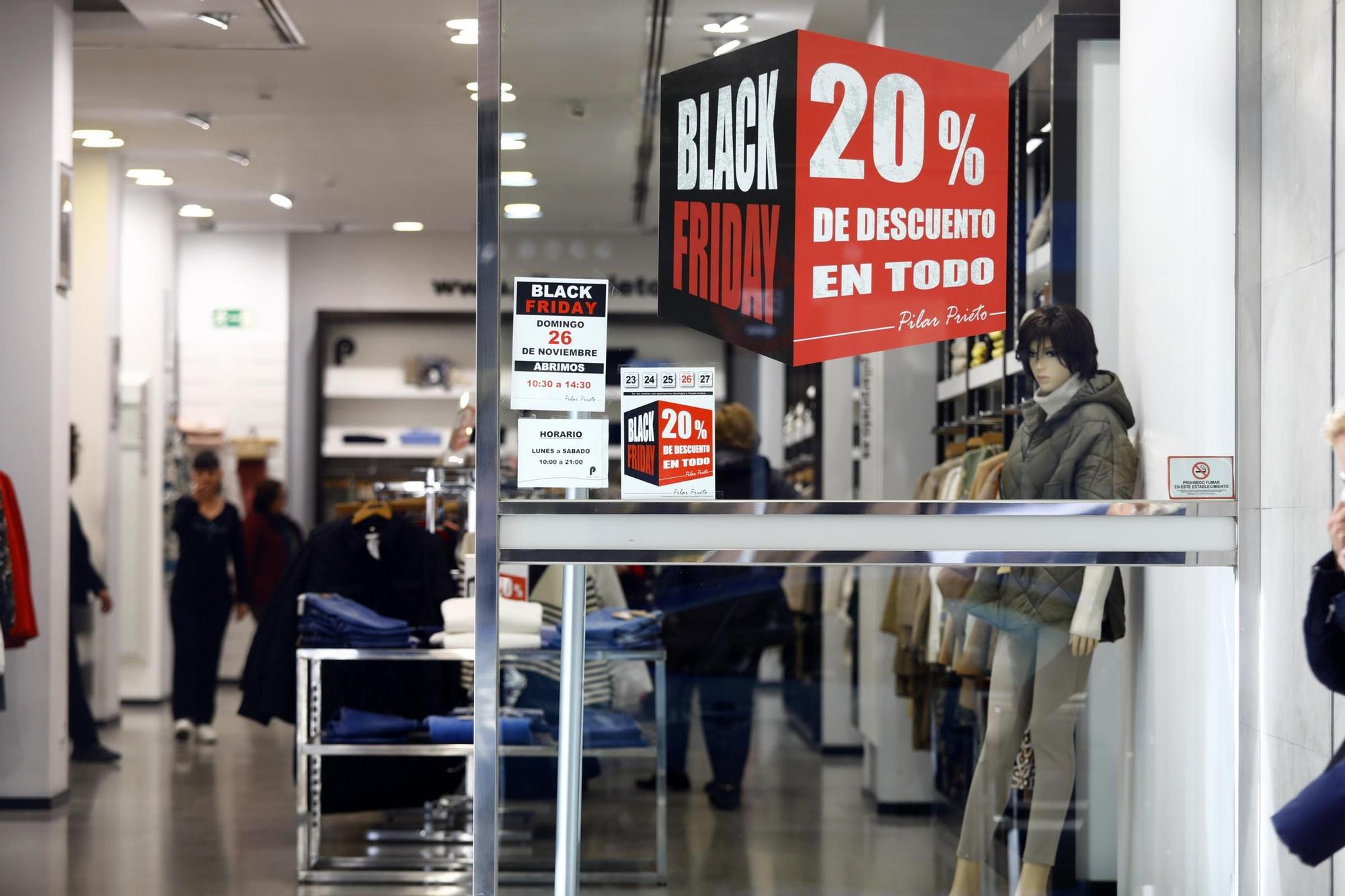 El Black Friday se apodera de los comercios de Zaragoza