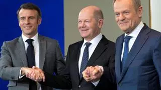 Scholz y Macron prometen más armas a Kiev a través de bienes congelados de Rusia