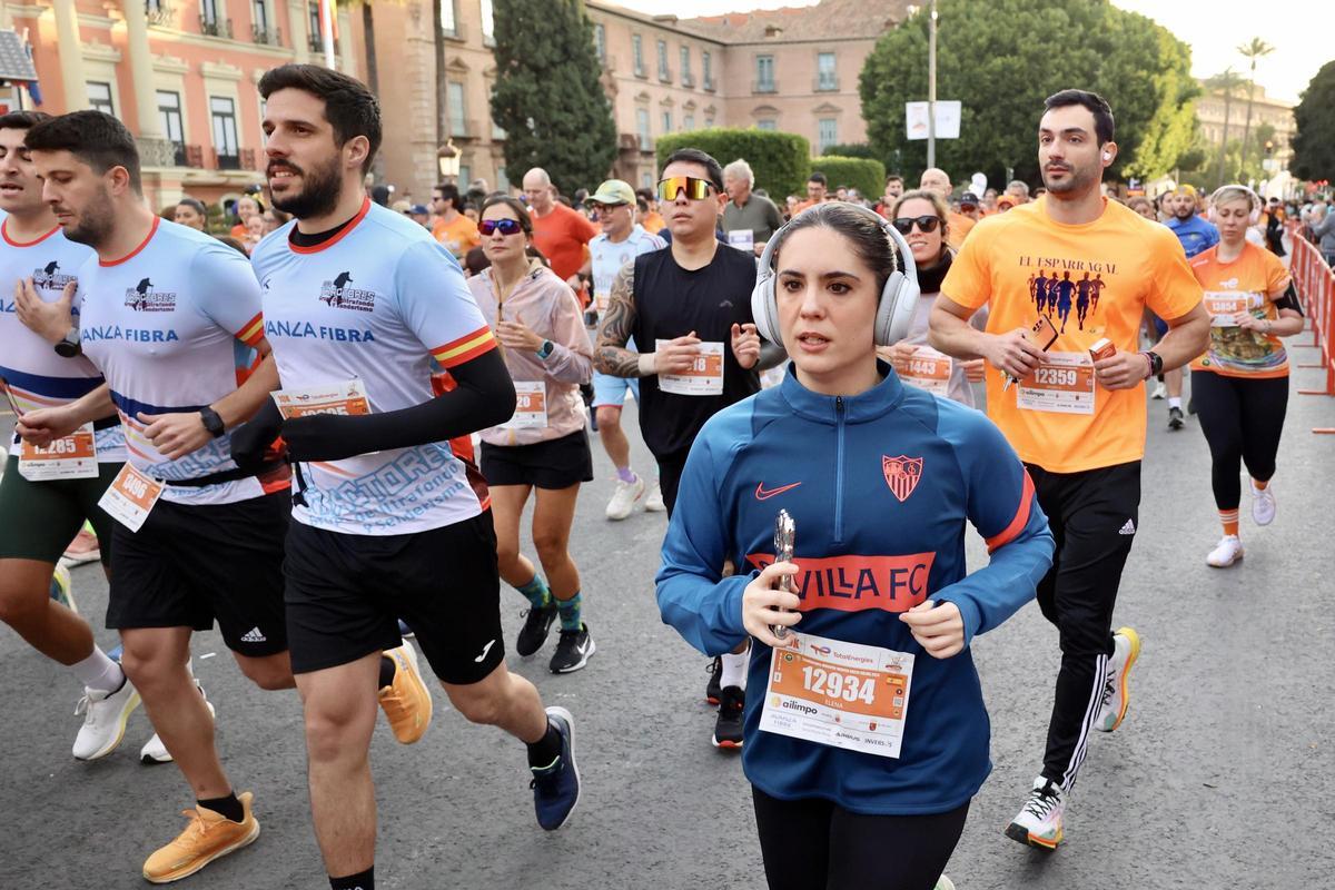 La maratón TotalEnergies Murcia Maratón Costa Cálida