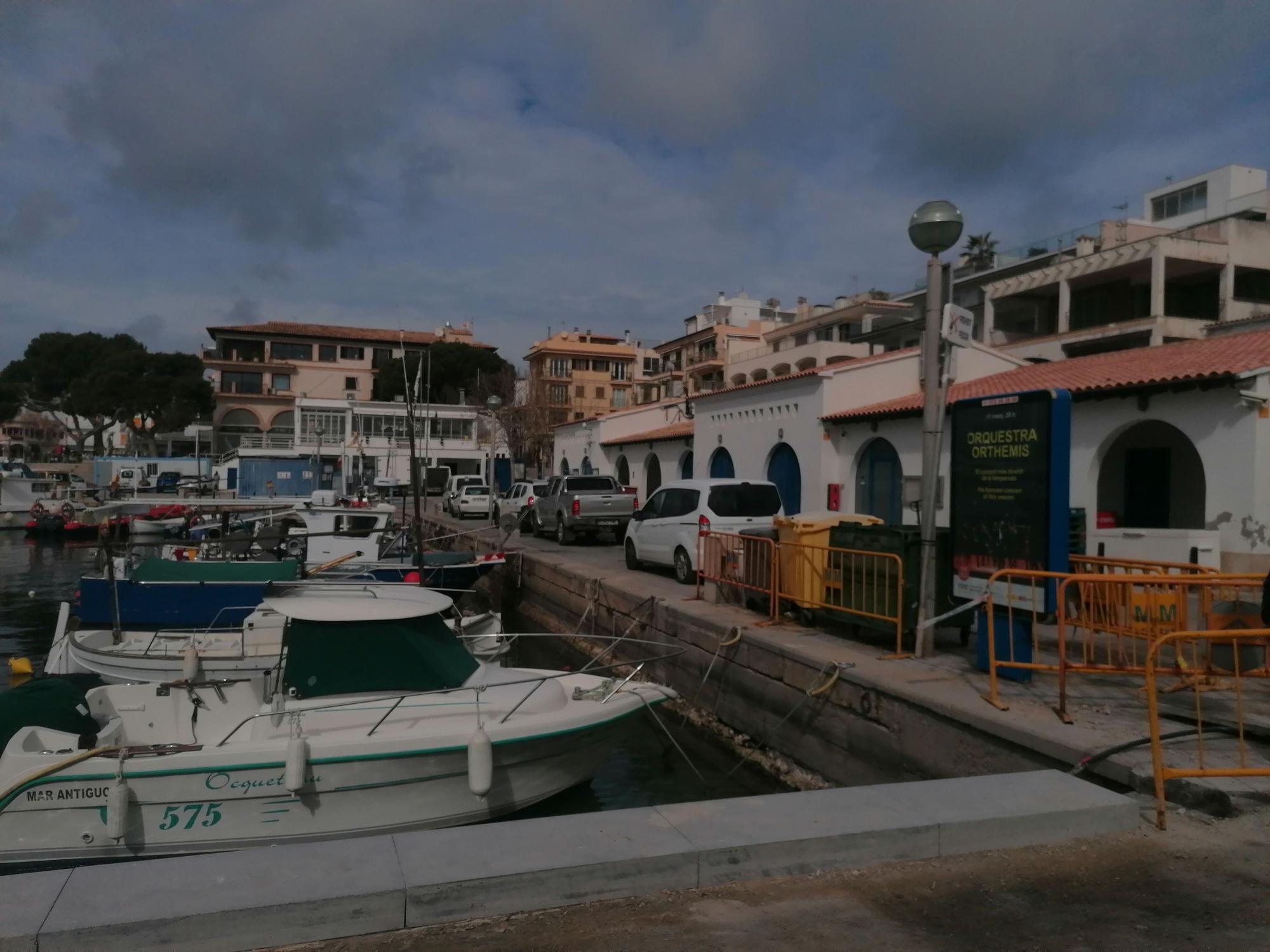 So schreiten die Umbauarbeiten am Hafen von Cala Ratjada voran