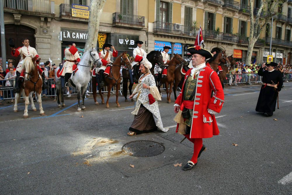 Celebración de la Diada en Cataluña