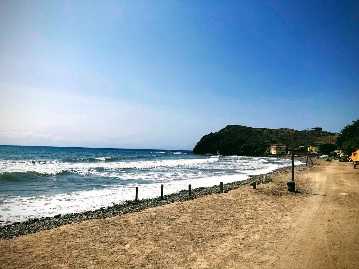 Playa en Puntas de Calnegre.