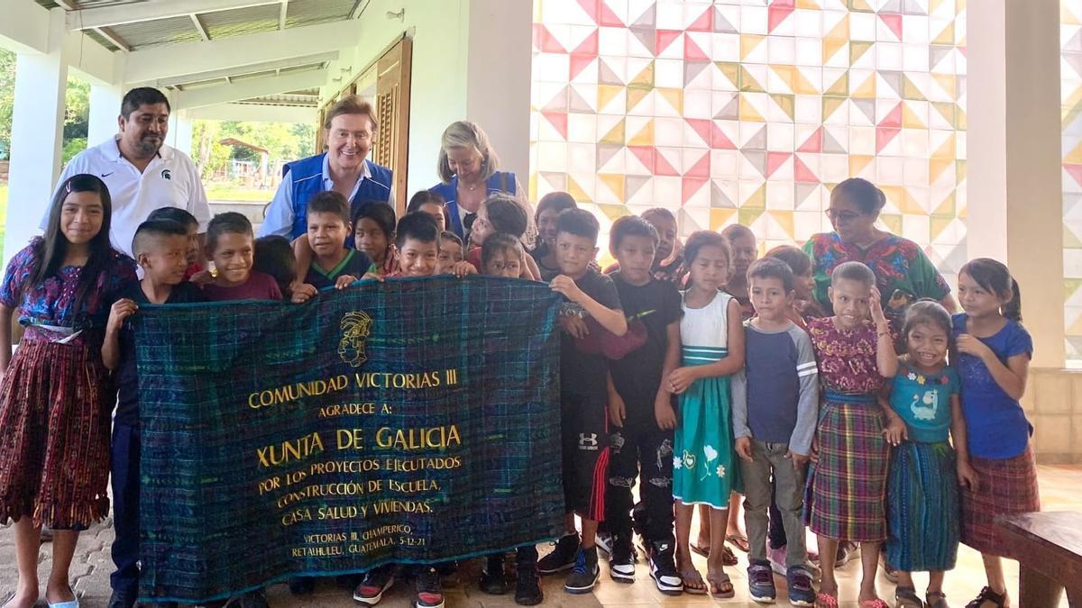 Jesús Gamallo visitó Guatemala en junio para ver de cerca los distintos proyectos impulsados por oenegés gallegas