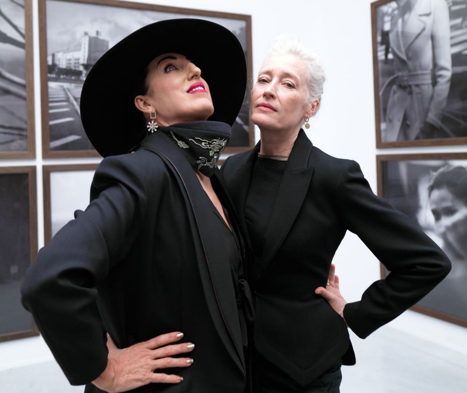 La actriz Rossy de Palma y la modelo Marie Sophie Wilson. |   // SASKIA LAWAKS