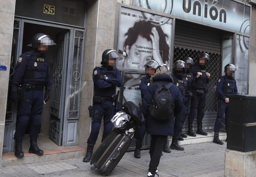 Desahucio en la Avenida Goya de Zaragoza