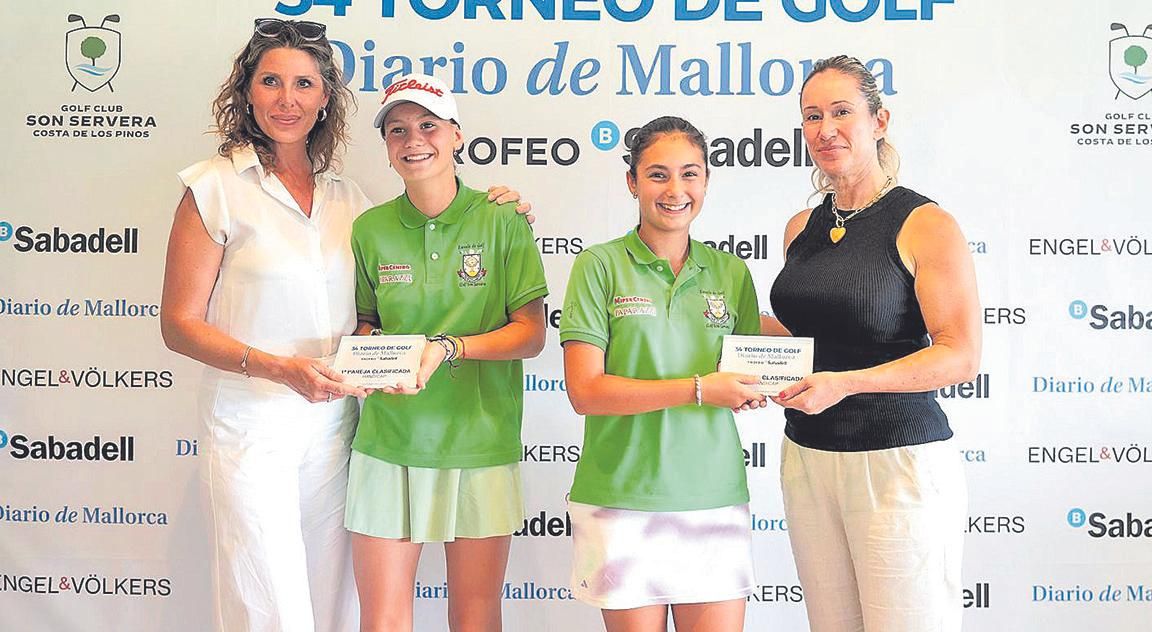 Katherina Starlay (Engel & Völkers), Maelys Grillo Le Gloux, Paulina Veig y Aina Martorell (Banc Sabadell).