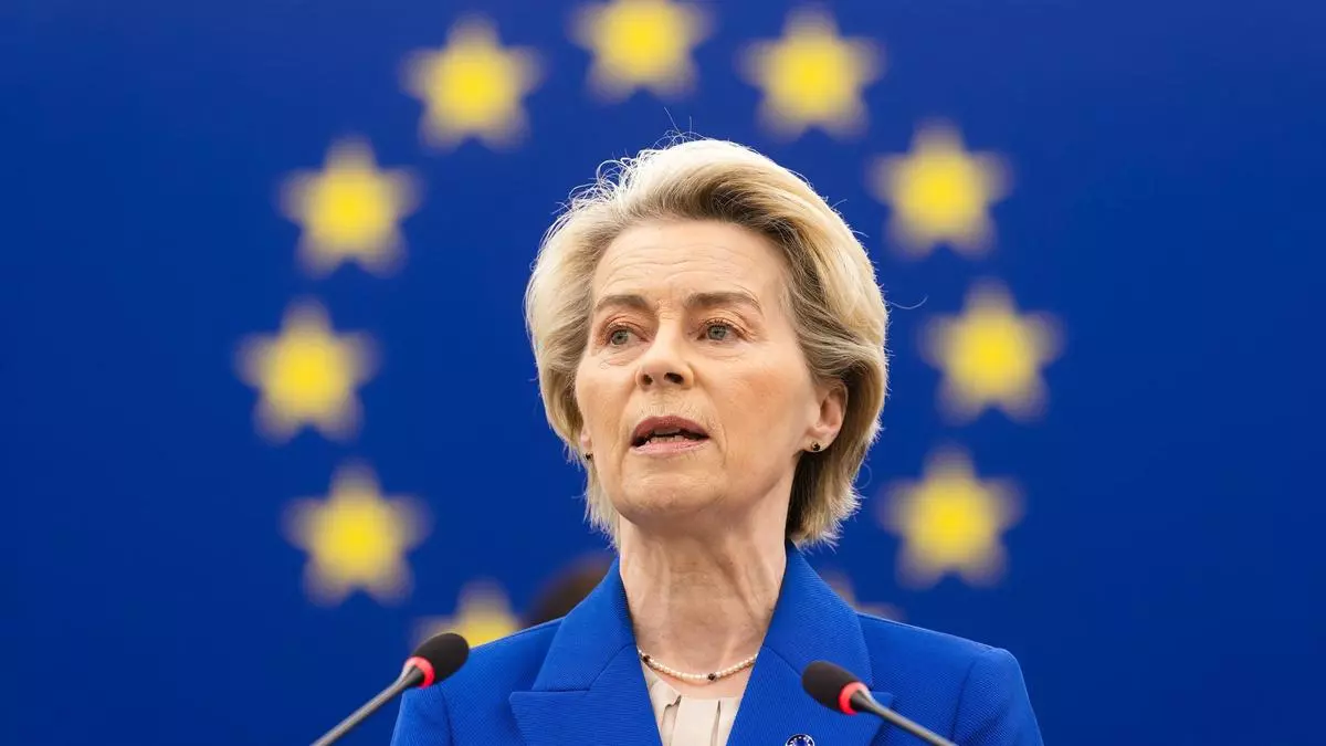 Una "neumonía grave" obliga a Von der Leyen a cancelar sus viajes durante dos semanas