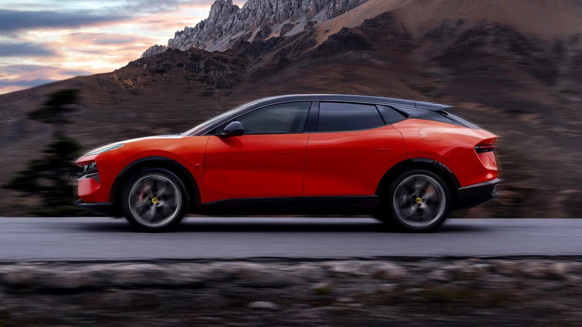 Lotus Eletre X, con motor hibrido enchufable