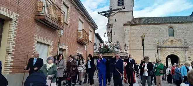 GALERÍA | El Cristo de la Vera Cruz de Tagarabuena sale en procesión por la Santa Cruz