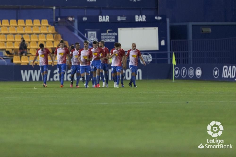 Partido de fútbol: Alcorcón-Sporting de Gijón