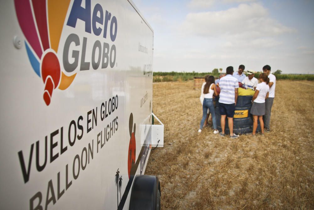 Viaje en globo por la provincia