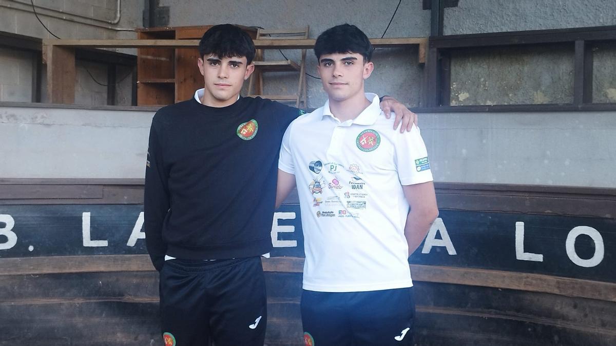 Los hermanos Hugo y Ángel Gutiérrez Blanco