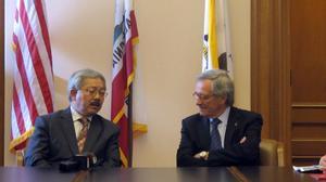 Xavier Trias s’ha reunit aquest dilluns amb representants de Cisco i amb l’alcalde de San Francisco.