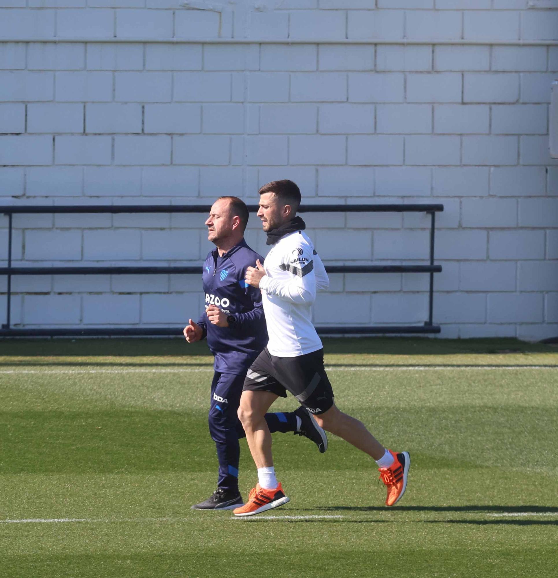 Así ha sido el entrenamiento del Valencia CF de este miércoles