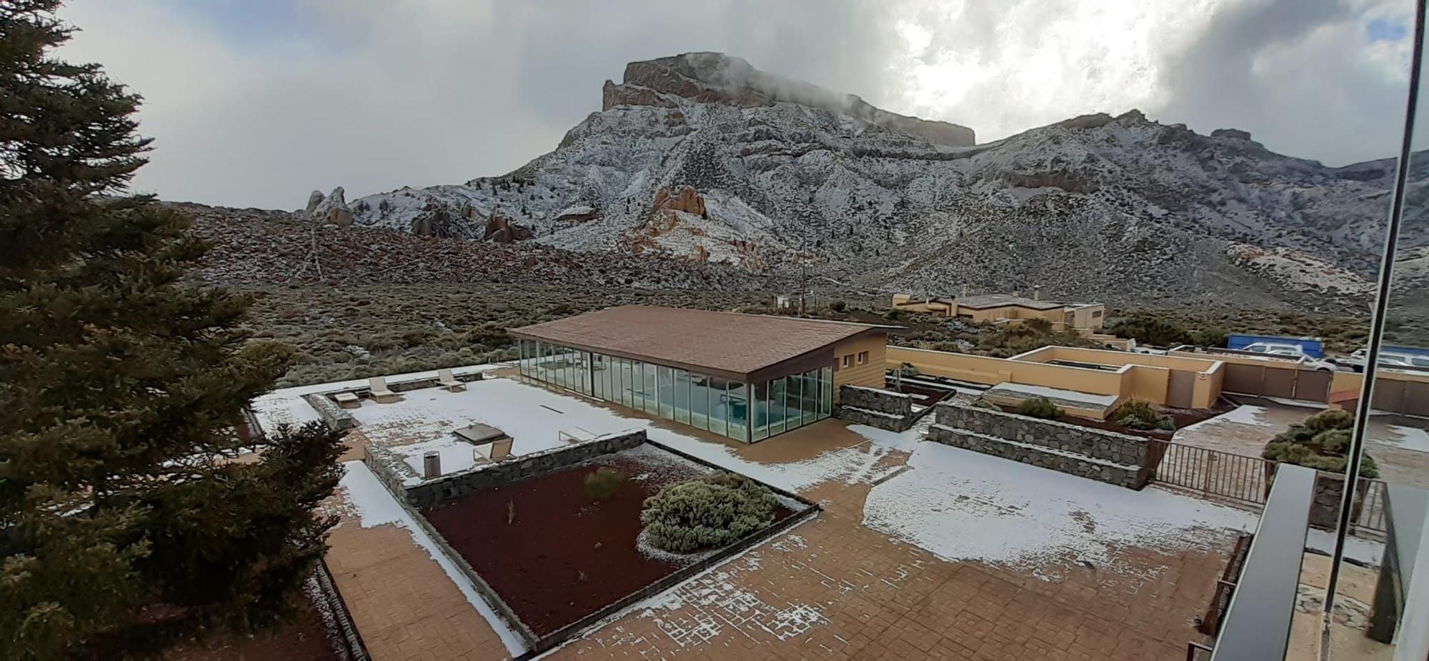 Las imágenes de la nevada en Tenerife