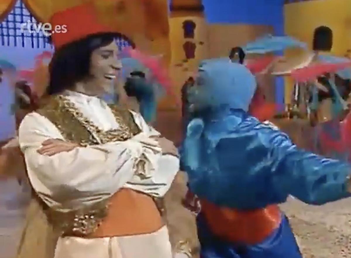 Diana Wrana, en 'Club Disney' interpretando las canciones de Aladdín