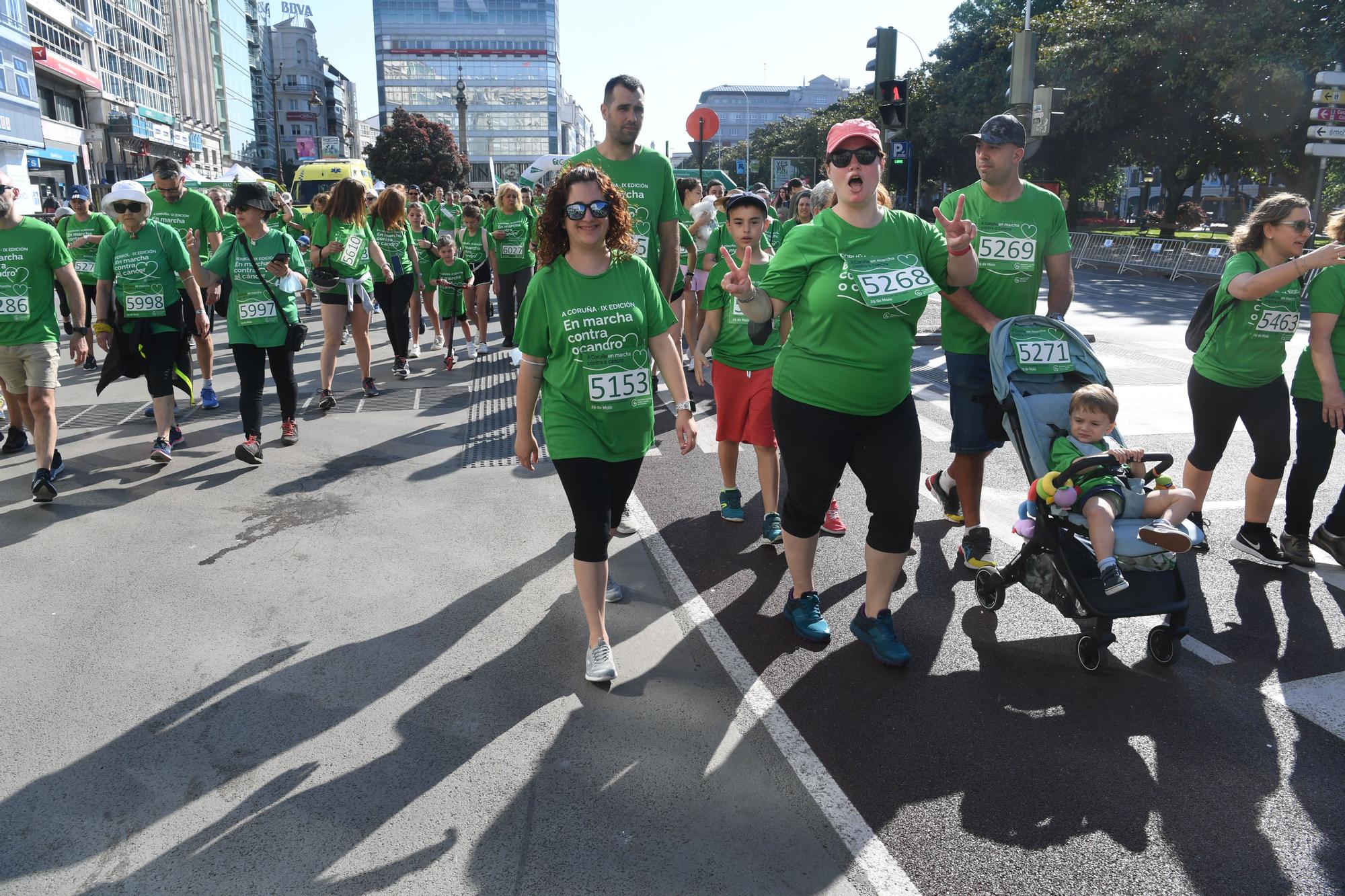 La Carrera contra el Cáncer tiñe de verde la ciudad