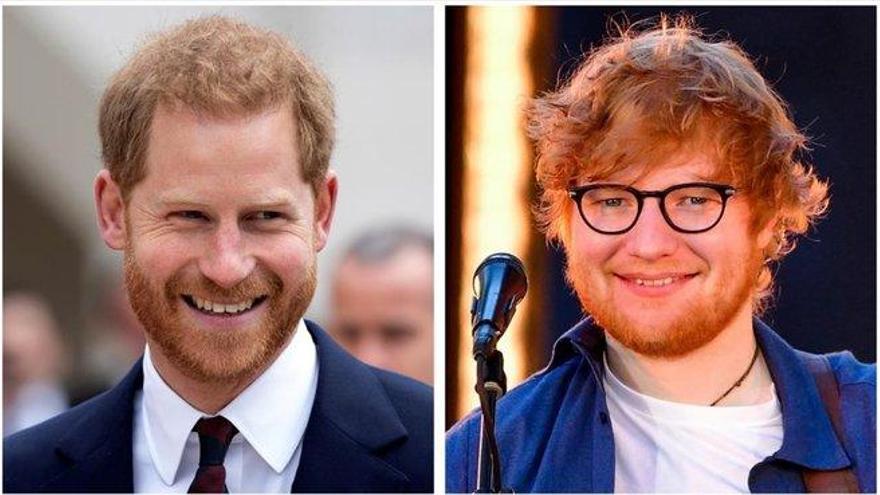 El príncipe Enrique y Ed Sheeran se unen por una buena causa