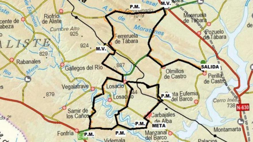 La dura etapa por las comarcas de Alba y Tábara.