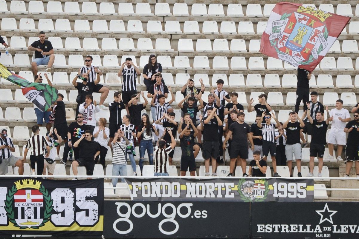 La victoria del FC Cartagena sobre el Tarazona, en imágenes