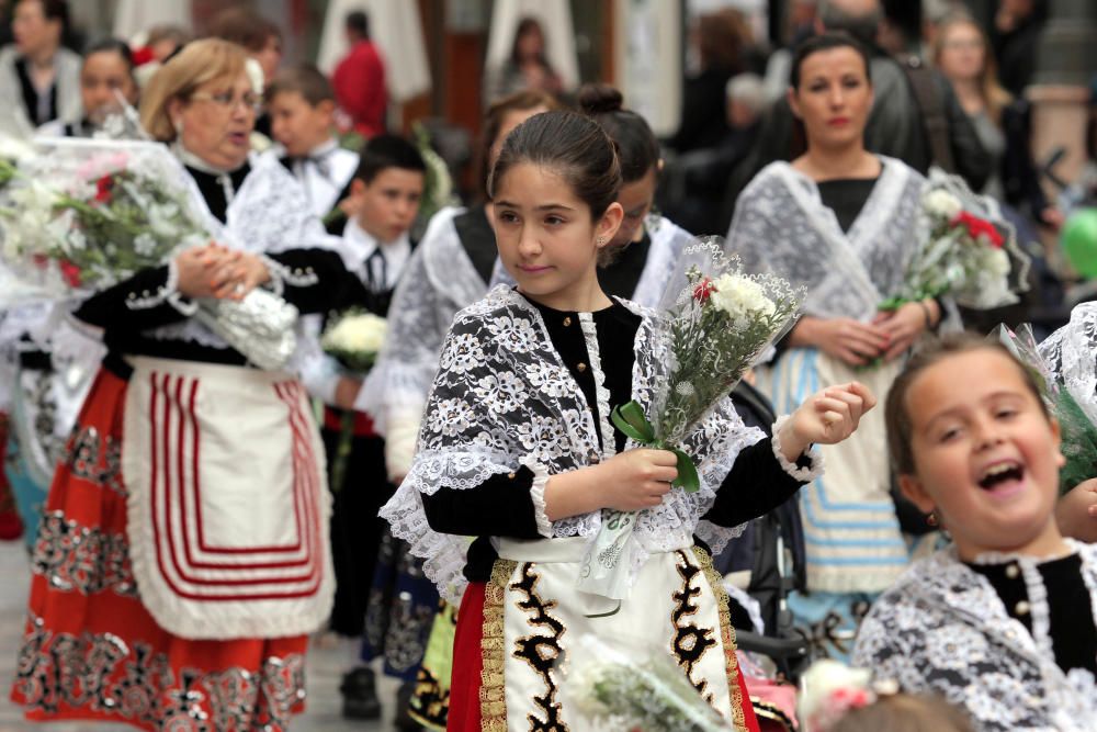 Ofrenda floral a la Virgen de la Caridad de Cartagena