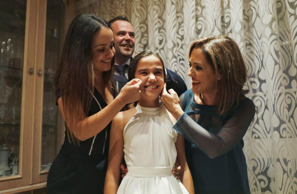 Sara Larrazábal, elegida fallera mayor infantil de València 2019