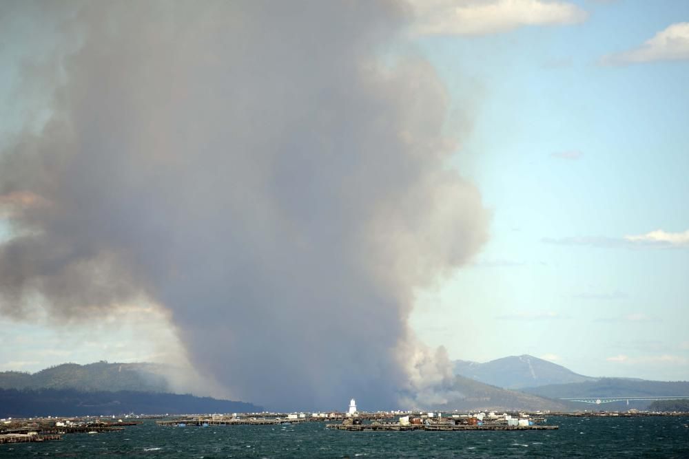 Incendio en Arousa