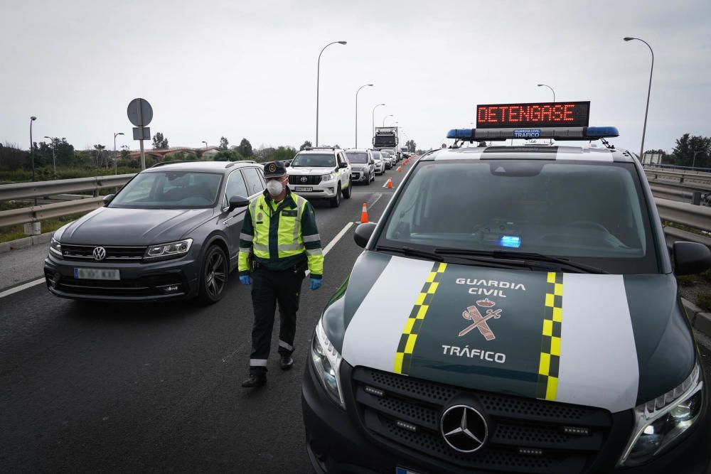 La Guardia Civil incrementa los controles de tráfico en Málaga