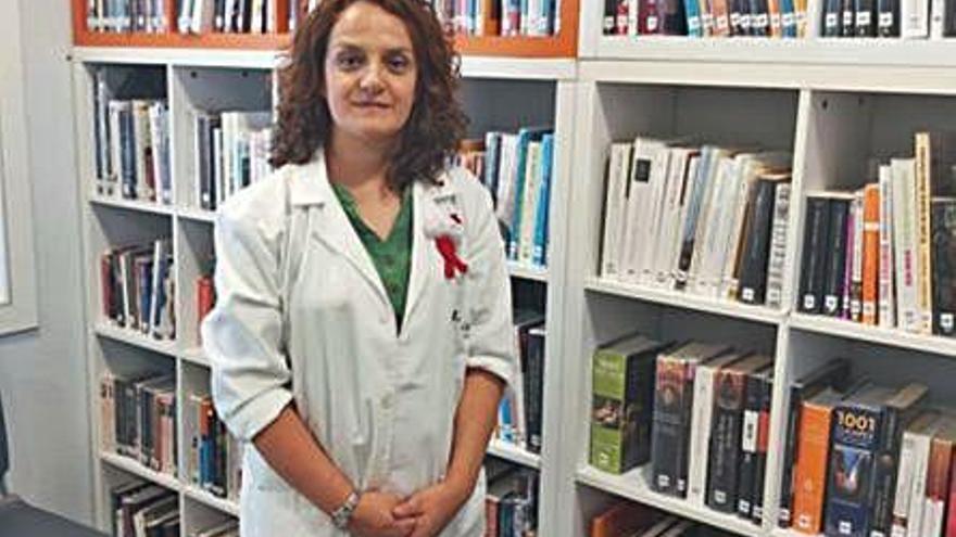 Pilar Díez, que ha superado un cáncer de mama y es voluntaria de la Asociación Española Contra el Cáncer.