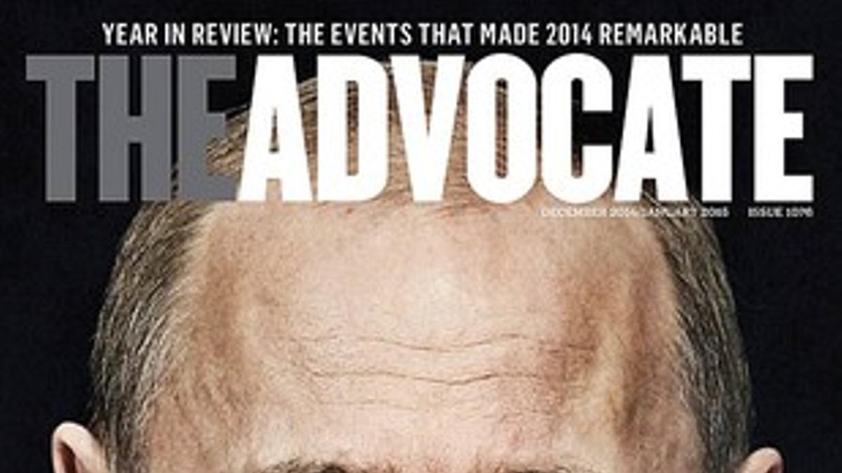 Putin, en la portada de The Advocate