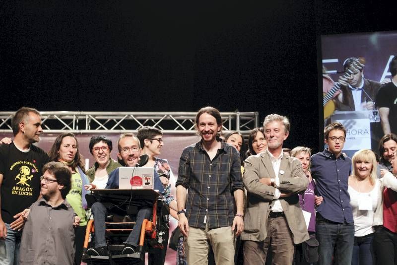 Fotogalería: Mitin de Podemos en Zaragoza