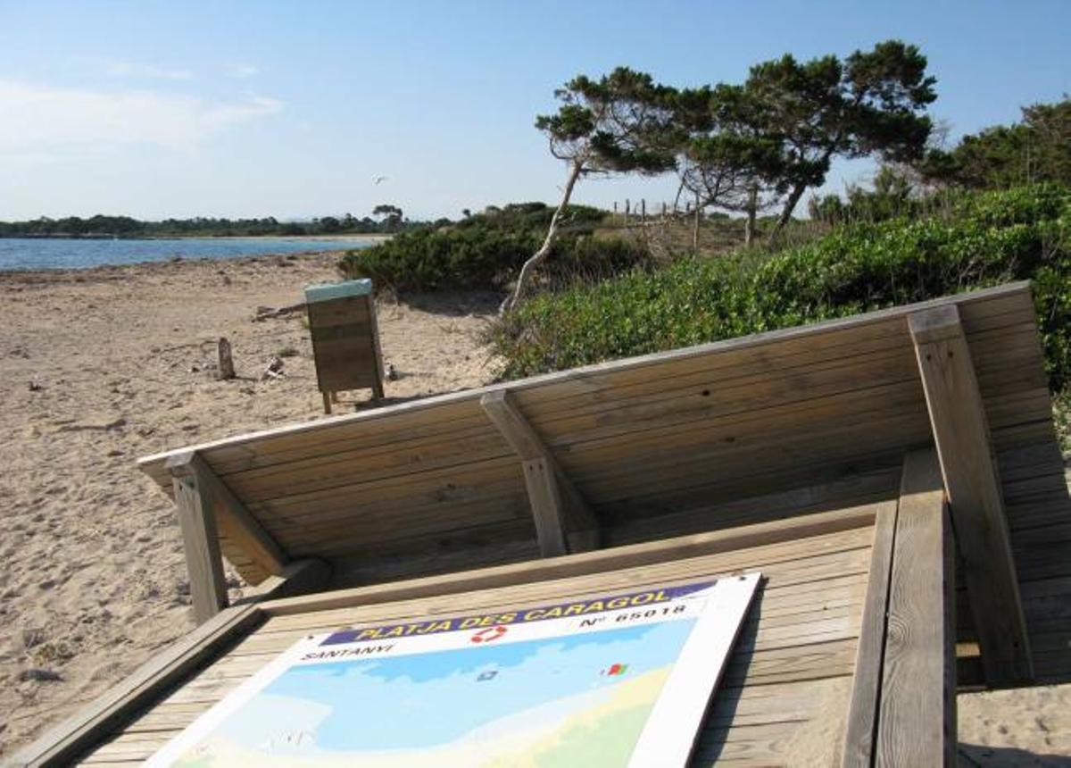 S´Avallet, costa idílica pese al abandono