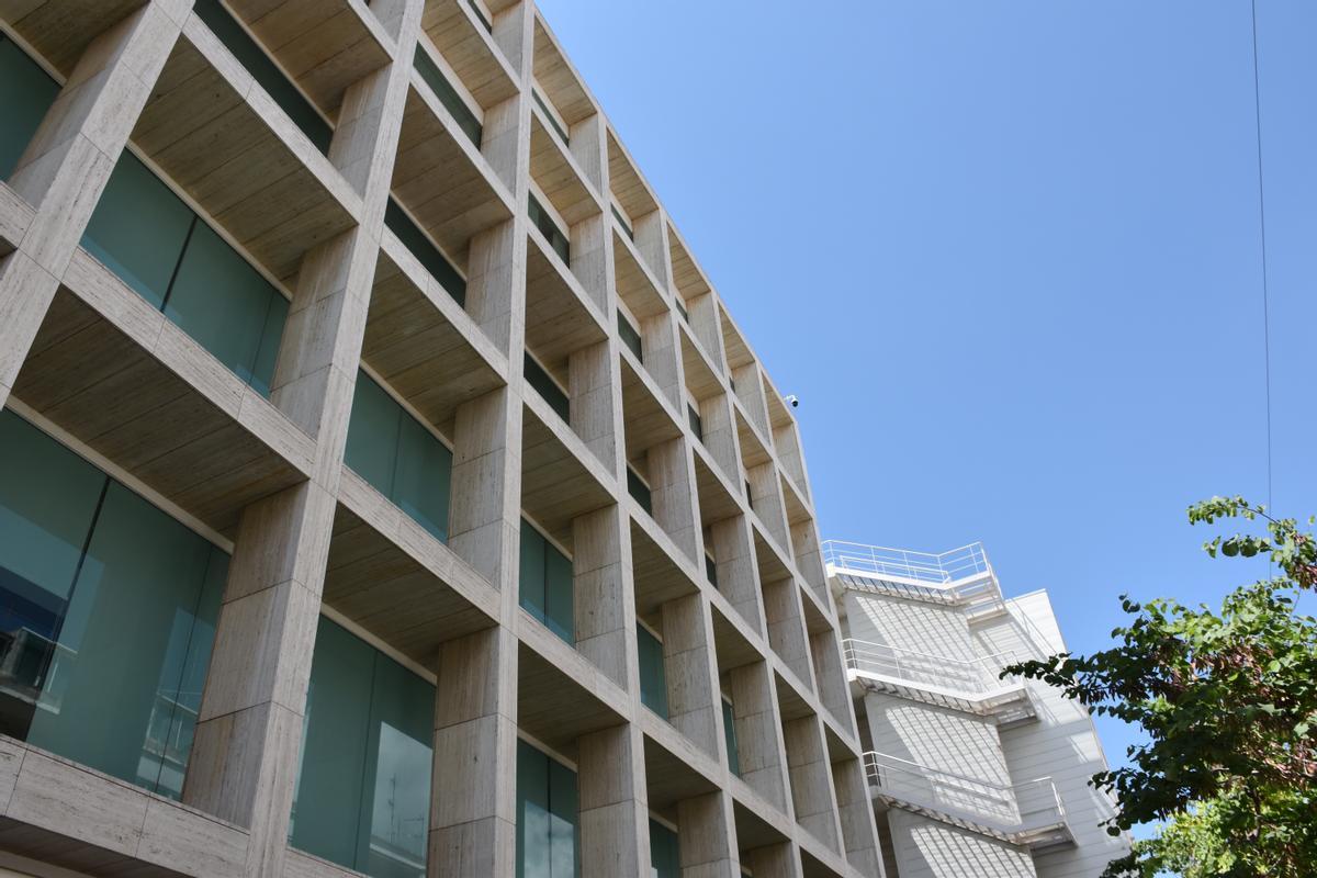 Fachada de la sede del Consell de Ibiza.