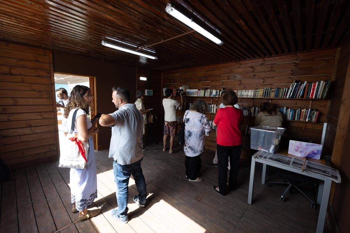 Todas las imágenes de la Biblioplatja de Talamanca