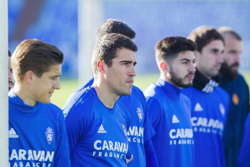 Entrenamiento de puertas abiertas del Real Zaragoza