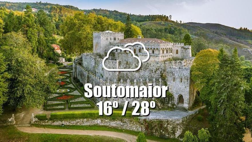 El tiempo en Soutomaior: previsión meteorológica para hoy, jueves 23 de julio