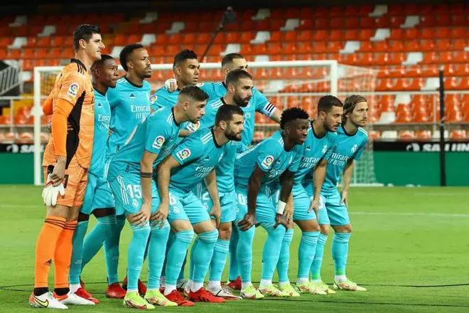 Las imágenes del Valencia - Real Madrid