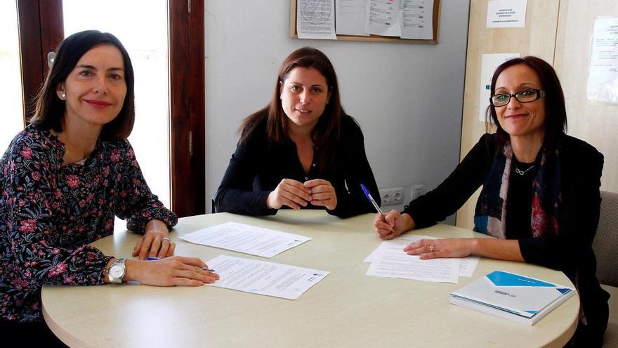 Reunión para acordar el convenio.