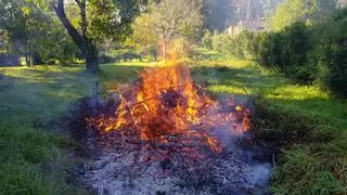 La Xunta prohíbe las quemas agrícolas y forestales desde el jueves 30