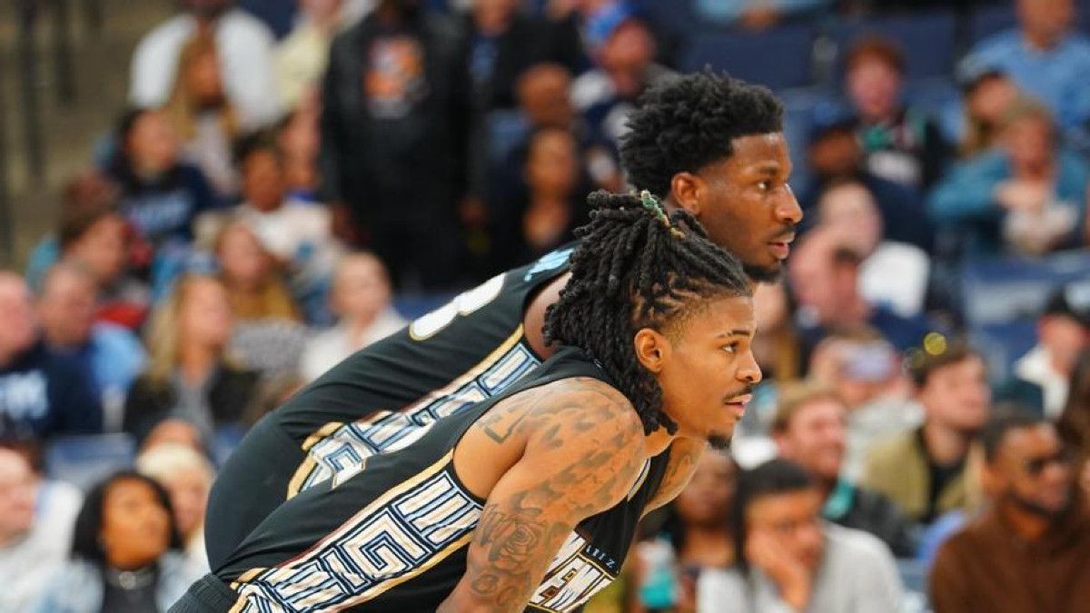 Ja Morant, jugando hace unos días con los Grizzlies