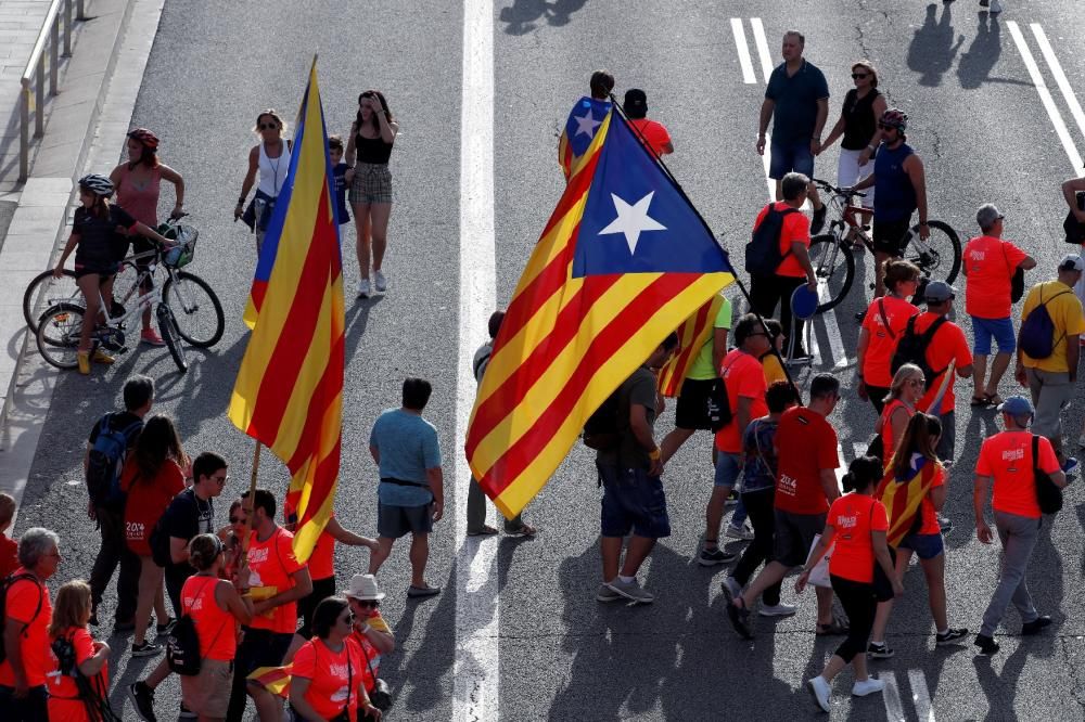 Les millors imatges de la Diada 2018