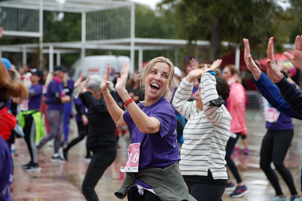 Carrera de la Mujer Murcia 2022: las participantes posan en el photocall