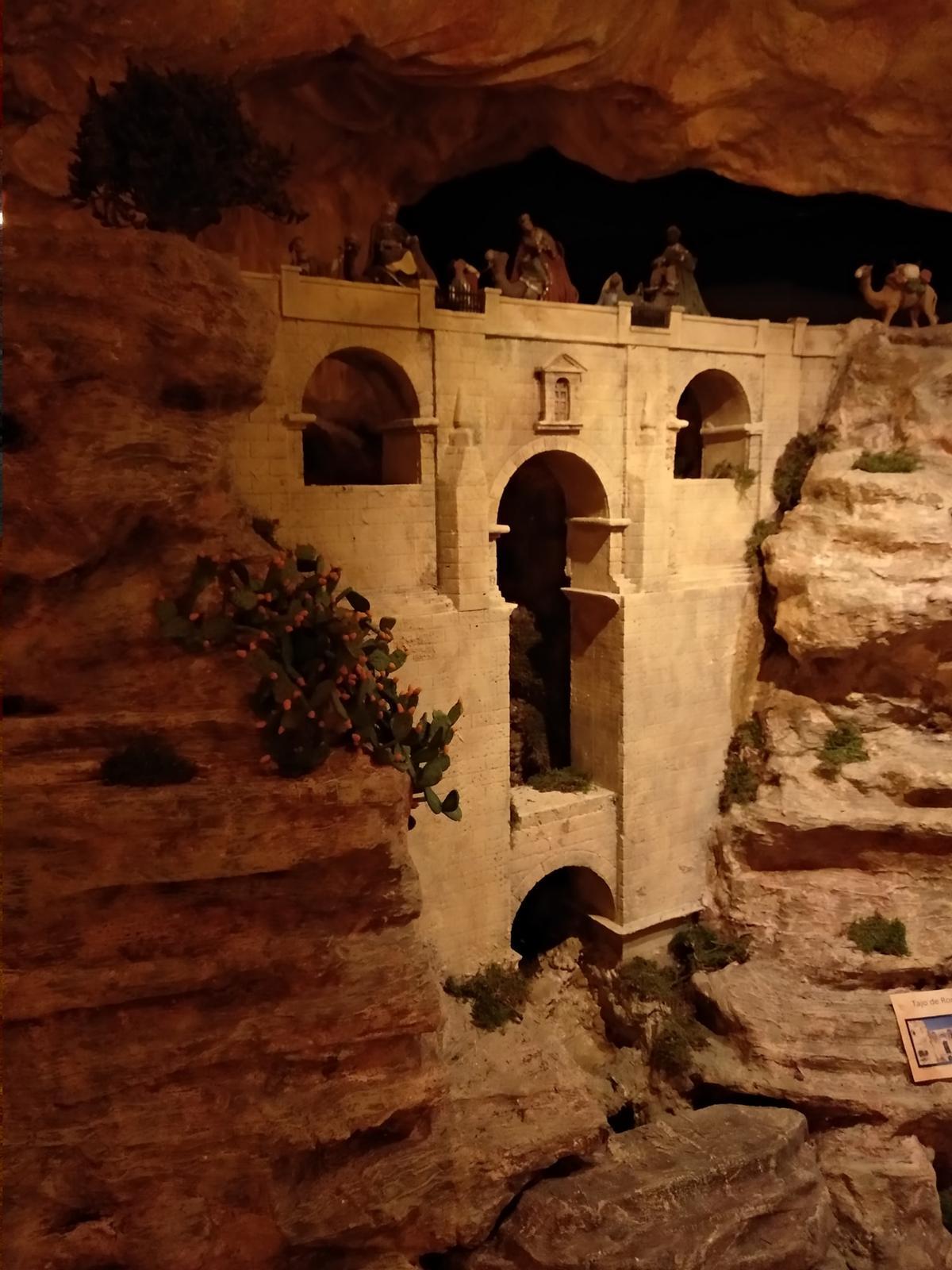 Belén monumental de Huétor Tájar, uno de los más grandes de España