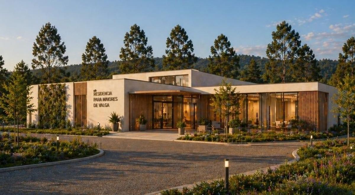 Diseño generado por el BNG sobre cómo podría ser la residencia.