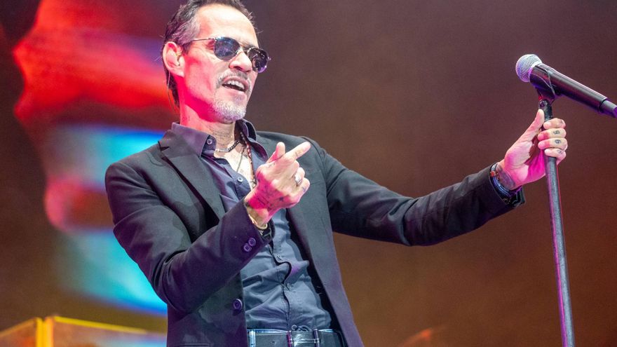 El rey de la salsa, Marc Anthony, derrite a 5.000 fans en Mallorca