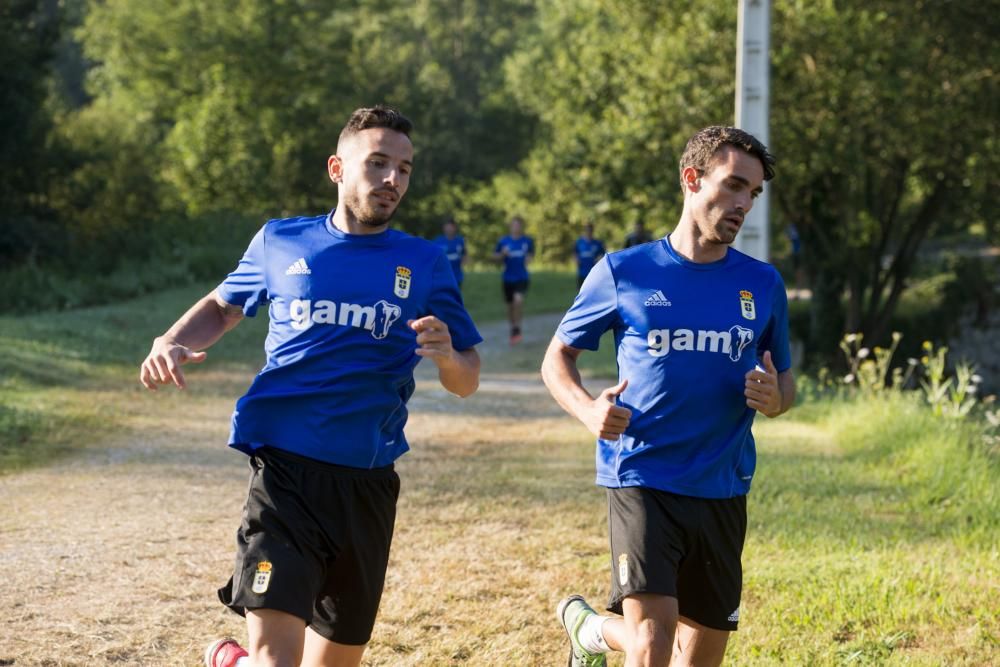 Entrenamiento del Real Oviedo