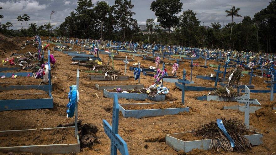 Brasil suma ya más de 108.000 muertes por coronavirus